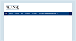 Desktop Screenshot of goense.com