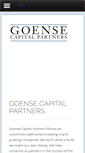 Mobile Screenshot of goense.com